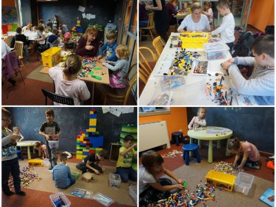 Budowanie z klocków LEGO to jedna z ulubionych zabaw mniejszych i starszych dzieci (fot. mat. organizatora)
