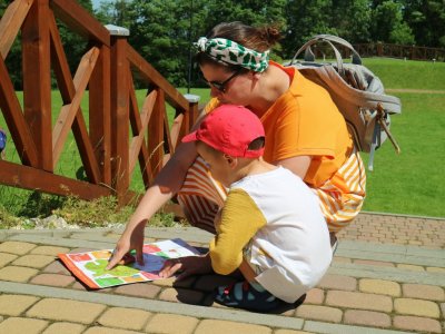 W zabawie mogą wziąć udział dzieci z opiekunami (fot. archiwum zdjęć Fb Śląski Ogród Botanizny - Związek Stowarzyszeń)