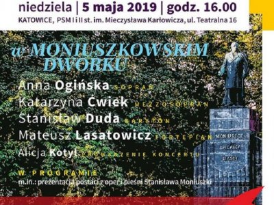  Przed koncertem o godz.15 dzieci spotkają się przy pomniku Stanisława Moniuszki (fot. mat. organizatora)