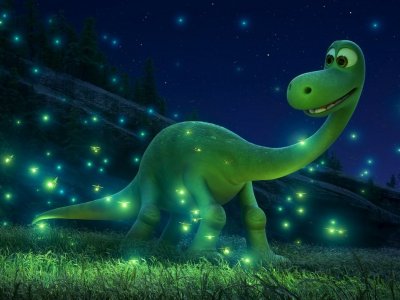 Zabawa będzie połączona z seansami filmowymi - jednym z nich będzie "Dobry Dinozaur" (fot. mat. Planet Cinema)