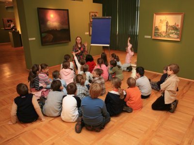 Zajęcia dla dzieci w Muzeum Górnośląskim w Bytomiu (fot. mat. organizatora)