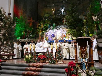Największa w Europie szopka bożonarodzeniowa znajduje się w katowickich Panewnikach (fot. archiwum zdjęć na Fb bazyliki)