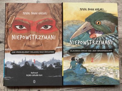 "Niepowstrzymani" to seria książek o historii i przyszłości ludzkości (fot. mat. Ewelina Zielińska/SilesiaDzieci.pl)