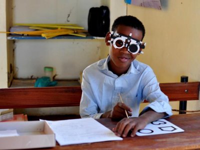 Dla wielu pacjentów okulary są nieosiągalne (fot. mat. FB Okulary dla Afryki)