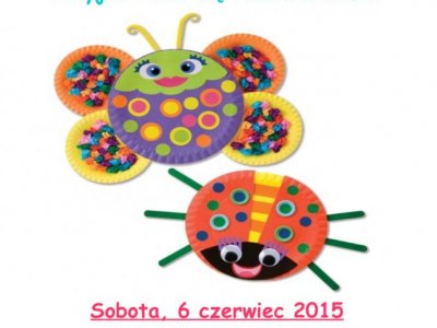 Podczas najbliższych warsztatów w Biobazarze dzieci wykażą się kreatywnością tworząc dzieła sztuki z papierowych talerzyków (fot. mat. organizatora)