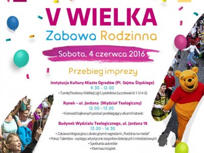 Wielka Zabawa Rodzinna odbędzie się w Katowicach już po raz piąty (fot. mat. organizatora)