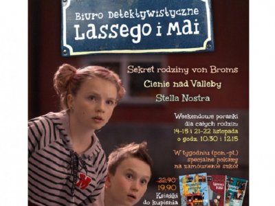 Dzieci znają Maję i Lassego z detektywistycznej serii książek wydawnictwa Zakamarki (fot. mat. organizatora)