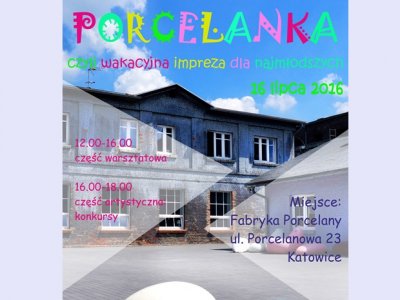 Na terenie Fabryki Porcelany odbędzie się impreza dla dzieci (fot. mat. organizatora)