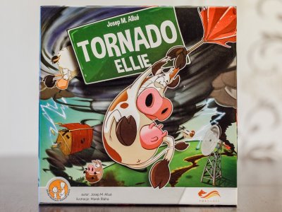 "Tornado Ellie" to gra łącząca w sobie elementy karcianki i gry zręcznościowej od wydawnictwa FoxGames (fot. Ewelina Zielińska)