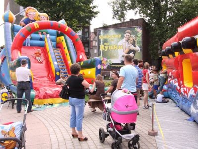 W każdą sobotę aż do końca czerwca na siemianowickim rynku będzie czekać na dzieci wiele atrakcji (fot. mat. siemianowice.pl)