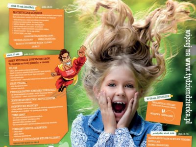 "Tydzień Dziecka" to siedem dni bezpłatnych atrakcji dla dzieci na Górce Środulskiej (fot. mat. organizatora)