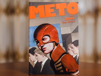 "Dom" to pierwszy tom dynamicznej i trzymającej w napięciu trylogii dla nastolatków pt. "Meto" (fot. Ewelina Zielińska)