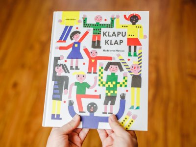 "Klapu klap" to ciekawa propozycja dla najmłodszych od wydawnictwa Babaryba (fot. Ewelina Zielińska)