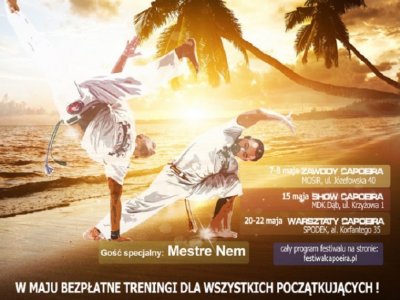 Pokaz w Domu Kultury Dąb jest elementem piątego Festival de Capoeira (fot. mat. organizatora)