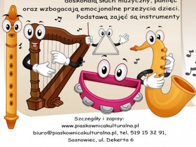W rytmie malucha to zajęcia pełne muzykalnych zabaw dla najmłodszych dzieci (fot. mat. organizatora)