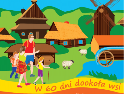 Podczas "Wakacji w skansenie" dzieci poznają takie zabawy jak "Idzie Grześ przez wieś" (fot. mat. orgazniatora) 