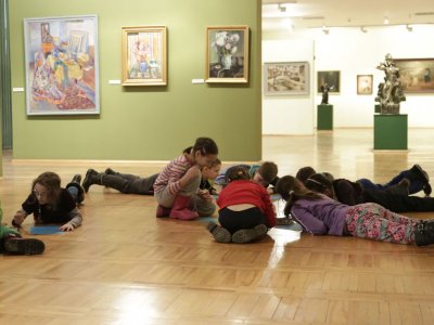 Własne akwarele stworzą dzieci w Muzeum Górnośląskim (fot. Witalis Szołtys, materiały Muzeum Górnośląskiego)