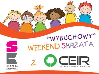 Weekend SKrzata to zabawy i warsztaty dla dzieci w CH Stara Kablownia (fot. mat. organizatora)
