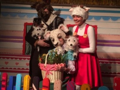Spektakl pt. "Wilk, koza i koźlęta" zostanie wystawiony na deskach Teatru Żelaznego 14 stycznia (fot. mat. organizatora)