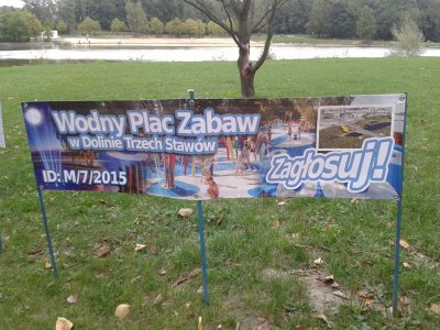 Na wodny plac zabaw zagłosowało 13 tysięcy katowiczan (fot. mat. ogranizatora)