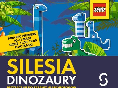 Prehistoryczna kraina klocków LEGO czynna będzie 10 i 11 maja (fot. mat. organizatora)