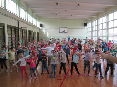 W Zespole Szkół Społecznych w Bytomiu dzieci kochają WF (fot. mat. szkoły)